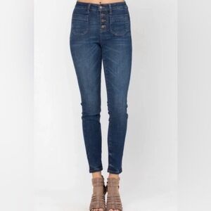 Judy Blue High Rise Button Fly